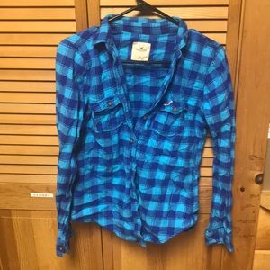 Soft plaid button up